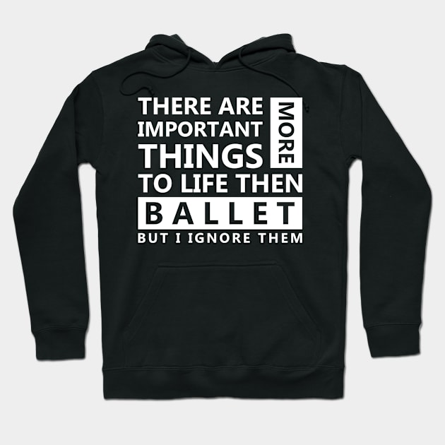 Ballet Love Hoodie by Skymann